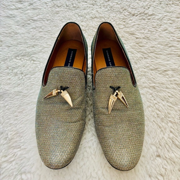 Steve Madden Metallic Silver Slide On/Loafers Men’s Shoes size 10M - Picture 12 of 15